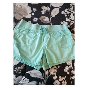 Mint shorts